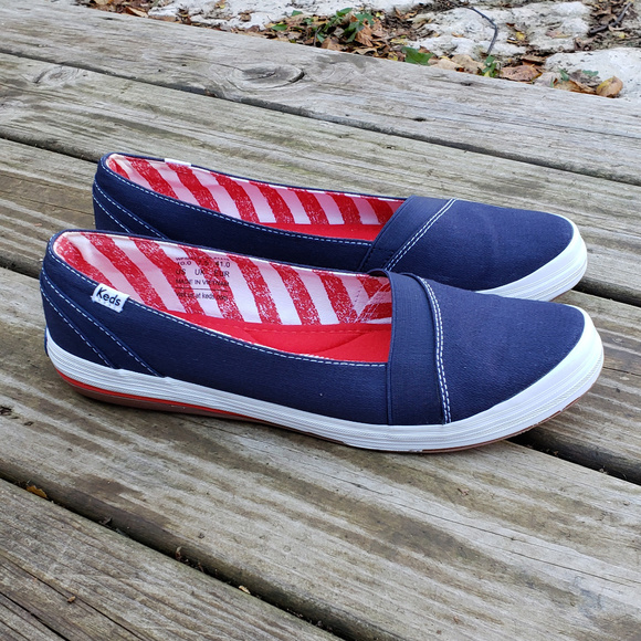 keds memory foam slip on